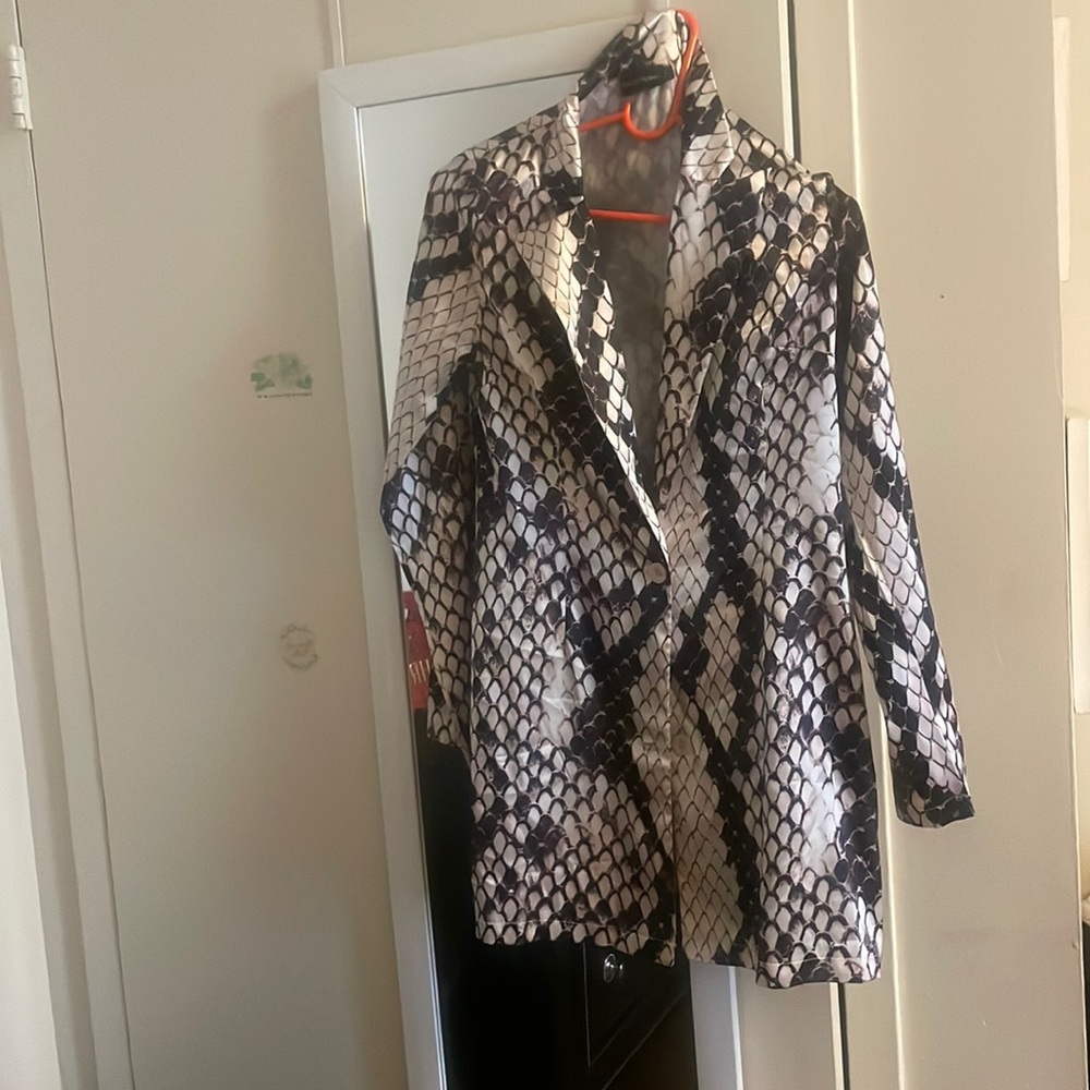 Snake Print Shirt/Dress